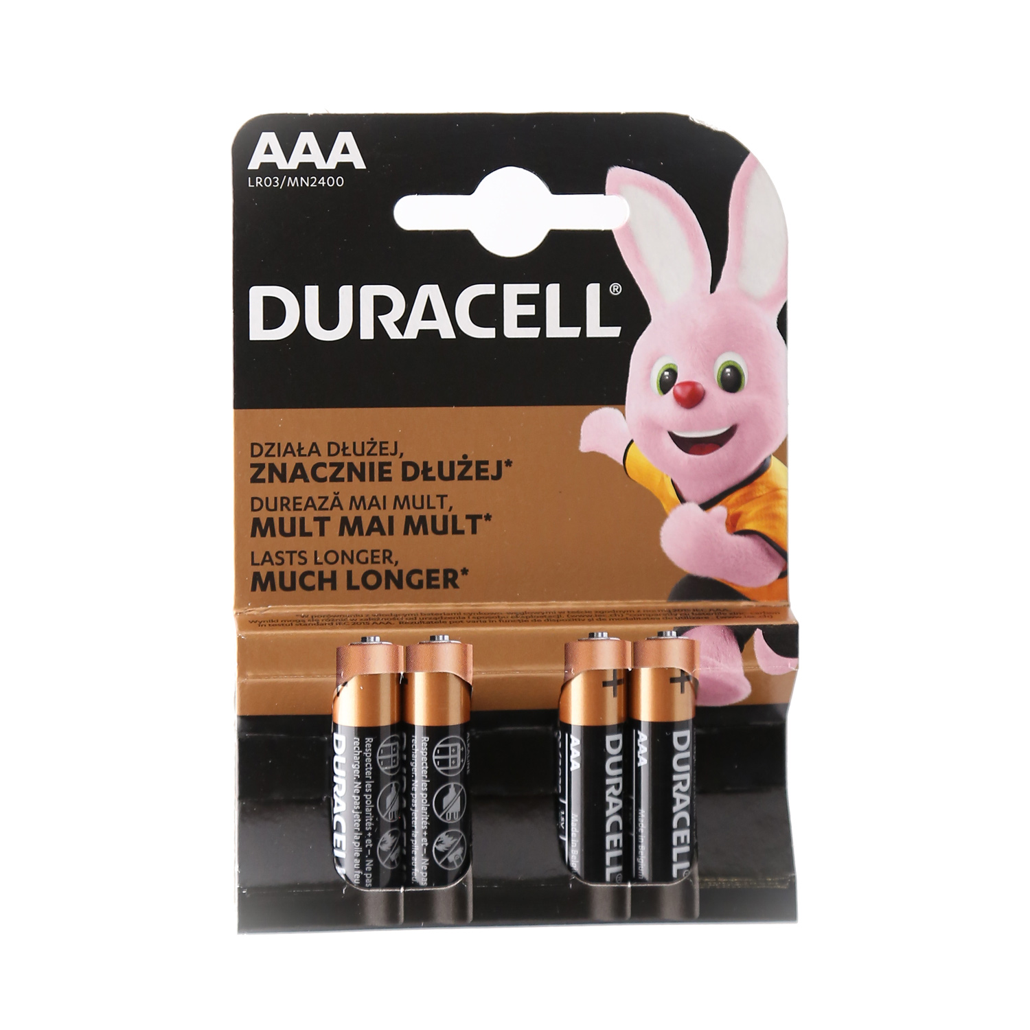 Duracell basic aaa