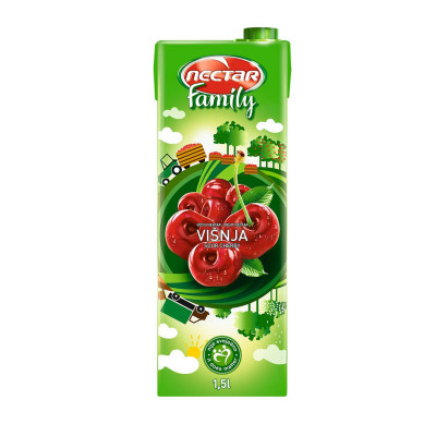 Sok family višnja 1.5 l Nectar