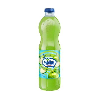 Sok zelena jabuka 1.5 l Hello