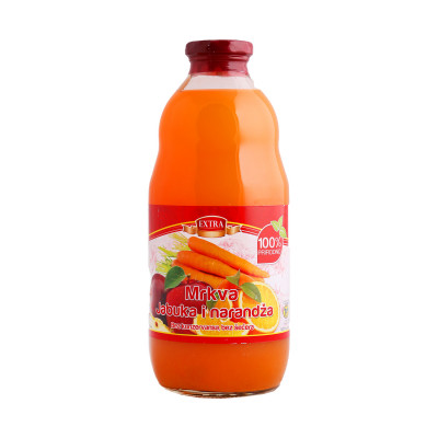 Sok mrkva-narandža-jabuka 1 l Spektar Drink