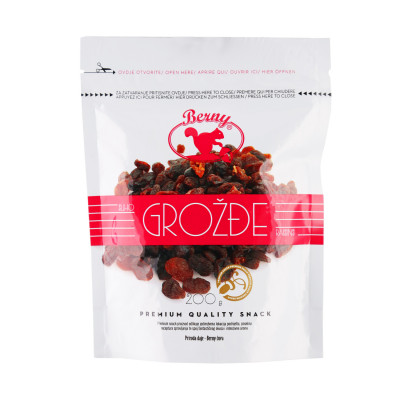 Suvo grožđe 200 g Premium Berny