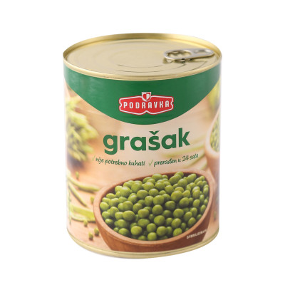 Grašak limenka 850 g Podravka