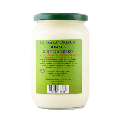 Kisjelo mlijeko 750 ml Milk Company