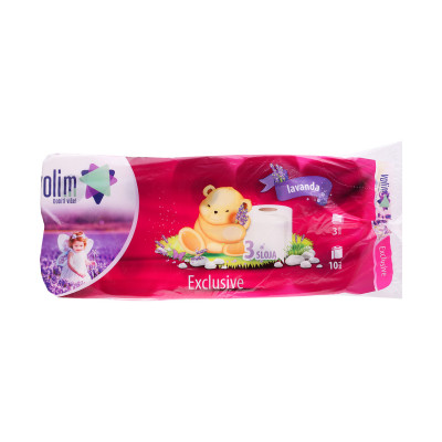 Toalet papir troslojni exclusive lavanda 10 komada Volim