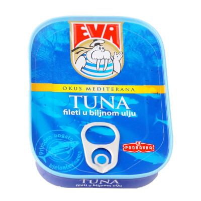 Eva tunj fileti u biljnom ulju 115 g
