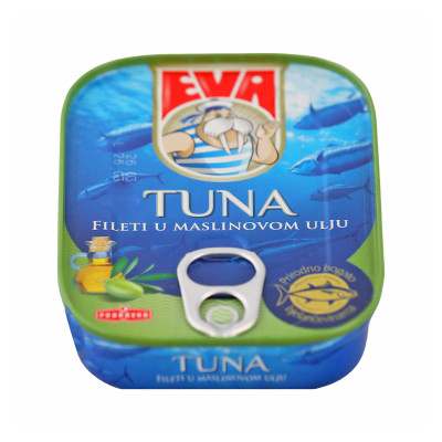 Eva tunj fileti u maslinovom ulju 100 g