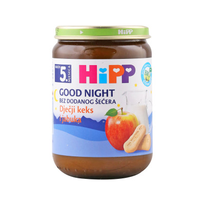 Hipp Bio kašica za laku noć keks sa jabukom 190 g