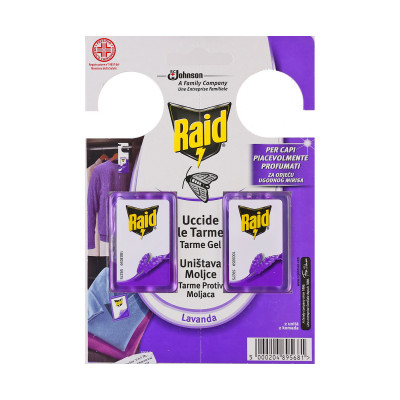 Raid gel protiv moljaca 2/1 lavanda