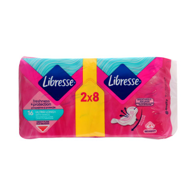 Invisible super duo ultra long+ 16 kom. Libresse