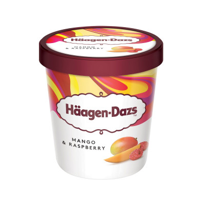 Mango raspberry pint 460ml Haagen Dazs