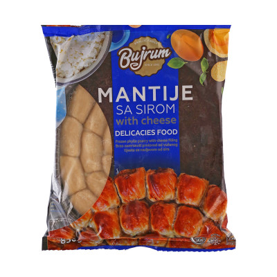 Mantije sa sirom 700 g Bujrum