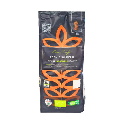 Organske pšenicno fino bijelo brašno t-500 1 kg Naše Dobro