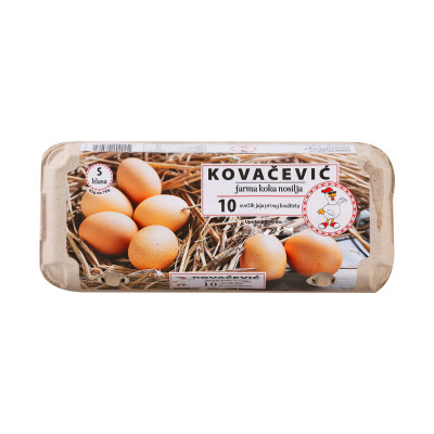 Jaja svježa S klasa 10 kom Kovačević