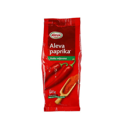 Crvena mljevena začinska slatka paprika 100 g Aleva
