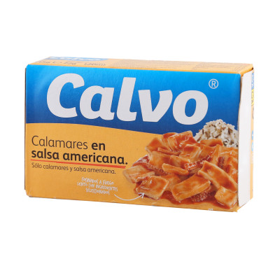 Lignje u američkom sosu 120 g Calvo