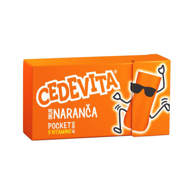 Bombon pomorandža 18 g Cedevita
