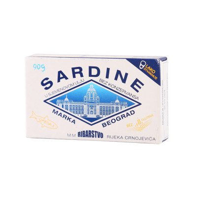 Sardina u sjemenovom ulju 105 g Beograd