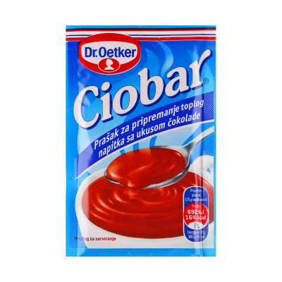 Ciobar topla  čokolada 25 g Dr Oetker