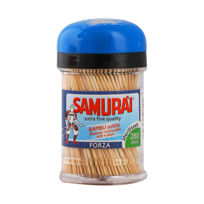 Samurai čačkalice 280 kom u dispenzeru