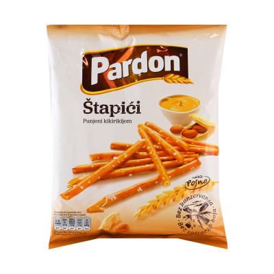 Pardon štapići sa kikirikijem 210 g Marbo