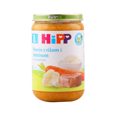 Kašica mesna fino povrće sa teletinom 8 mjeseci 220 g Hipp