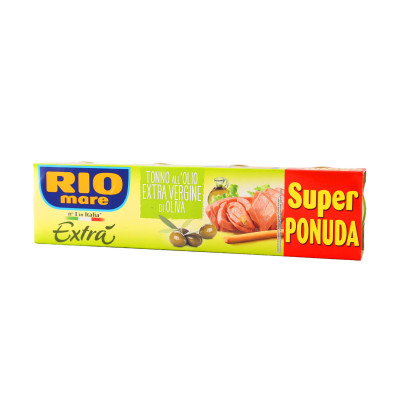 Tunjevina u extra djevičanskom maslinovom ulju 4X80 g Rio Mare