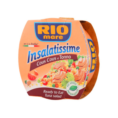 Insalatissime tunjevina sa kus-kusom i povrćem 160 g Rio Mare