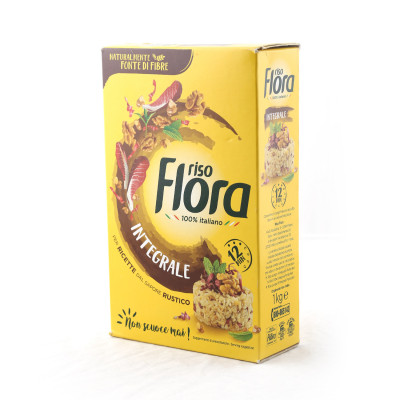 Flora riža integralna 1kg
