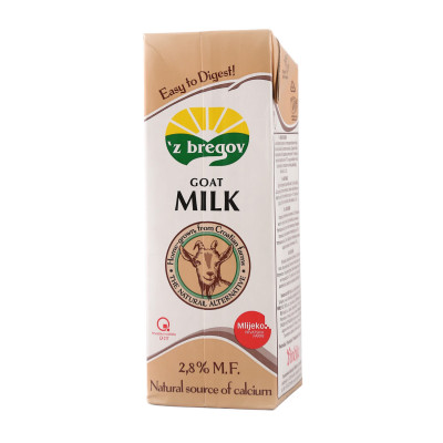 Kozje mlijeko 2.8% mm 1 l Zbregov