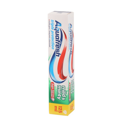 Pasta za zube Aquqfresh Mild and Minty 125 ml porodično