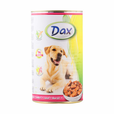 Hrana za pse-teletina 1.24 kg Dax