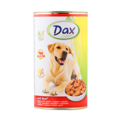 Hrana za pse-govedina 1.24 kg Dax