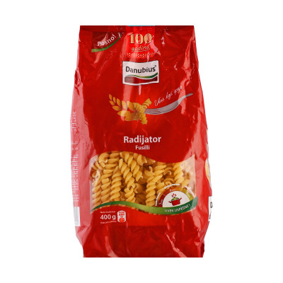 Tjestenina radijator Fusili 400 g Danubius
