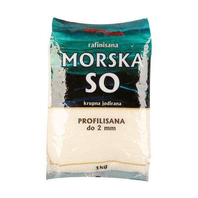 Krupna morska so 1 kg Hrana i vino