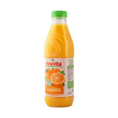 Fruvita premium narandža 100 % 0.75 l pet