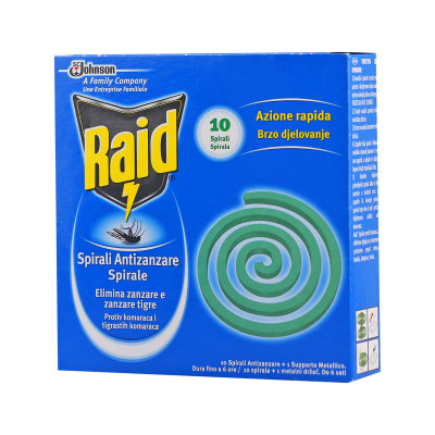 Raid spirale protiv komaraca 10 kom