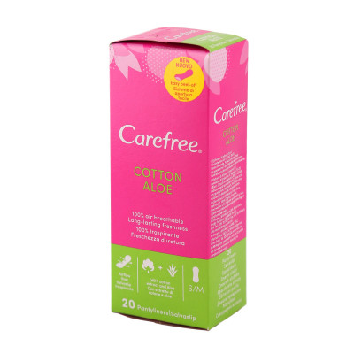 Carefree dnevni ulošci aloe vera 20 kom