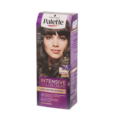 Farba za kosu N4 svijetlo smeđa Palette