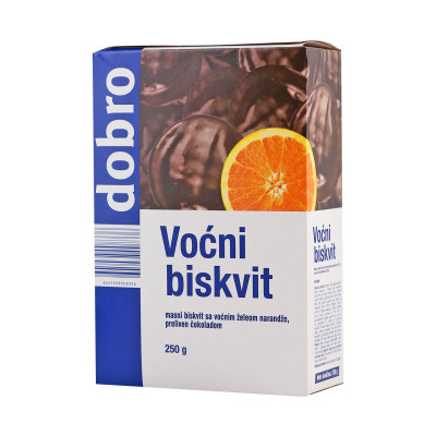 Voćni biskvit narandža 250 g Dobro