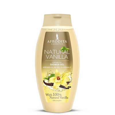 Afrodita vanilla tuš gel kremno uljni 250ml