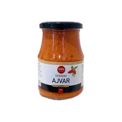 Ajvar ljuti uprženi 350g Volim