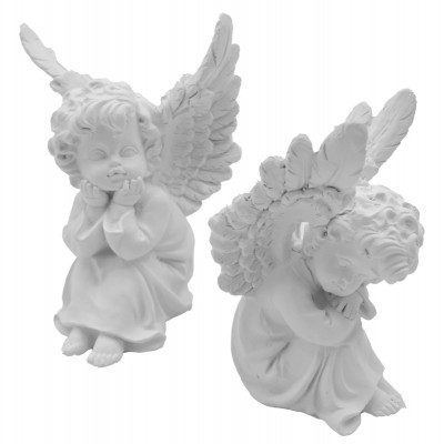 Sjedeći andjeo 10.5x8cm Kasaviva