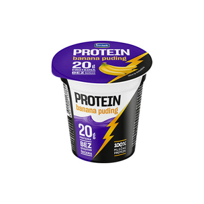 Protein puding banana 200g Imlek