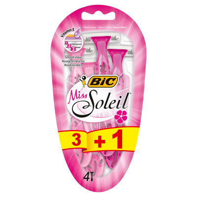 Bic miss soleil 3+1 blister