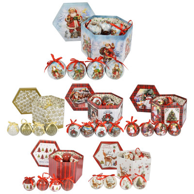 Boxs 14 kugli 8cm Kasaviva