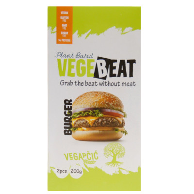 Burger 2/1 200g Vegapčić