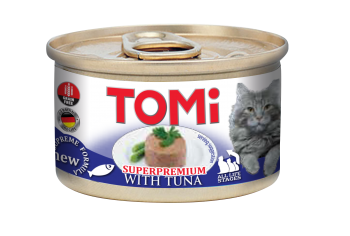 Hrana za mačke tuna pašteta 85g Tomi
