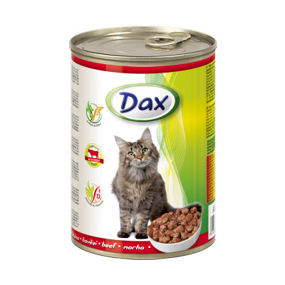 Hrana za mačke-govedina 415 g  limenka Dax