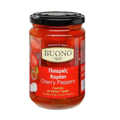 Cherry paprika punjena krem sirom 170 g Buono