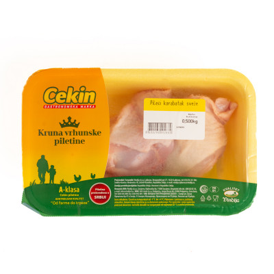 Pileći karabatak 500g (svježe) Map  Cekin Srbija